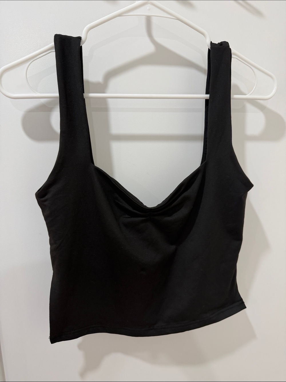 Women’s Black Cowl Neck Tank Top